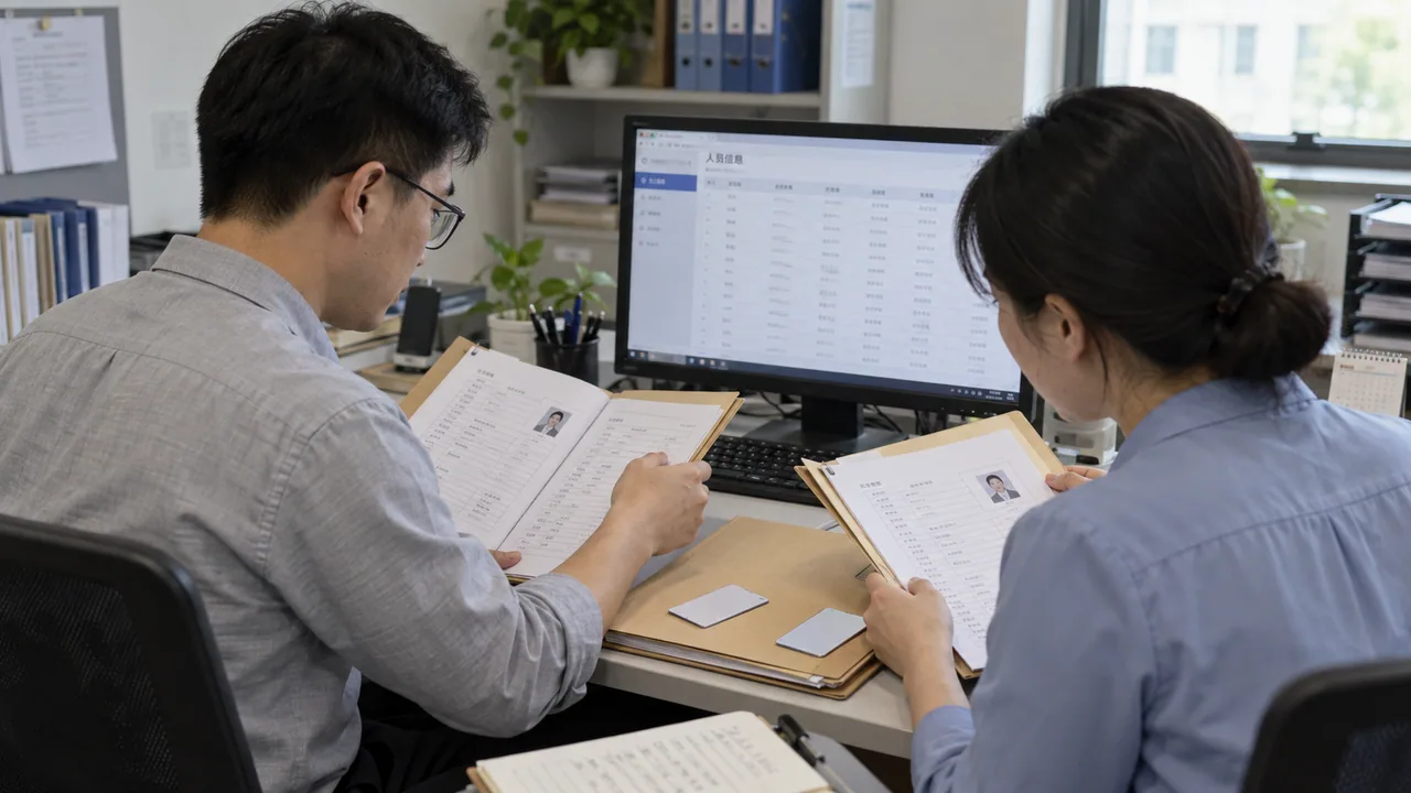 企业 AI 人员与公司重名的身份匹配和纠错方法